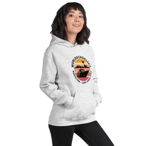 Barcelona - Cape Town 2025 | Black Font | Unisex Hoodie