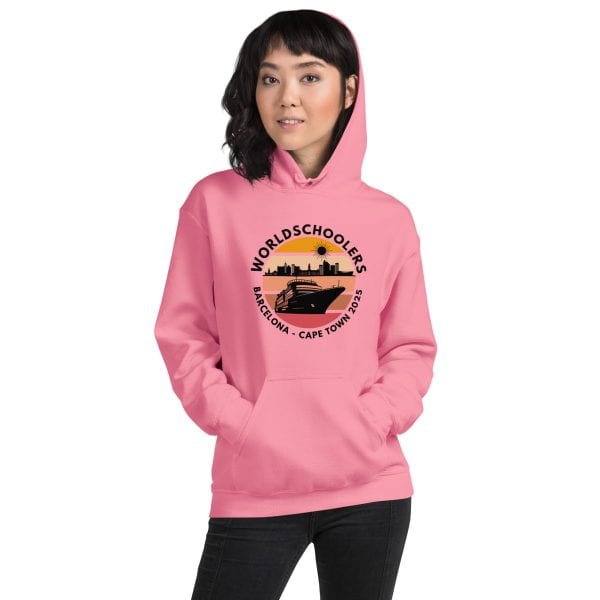 Barcelona - Cape Town 2025 | Black Font | Unisex Hoodie