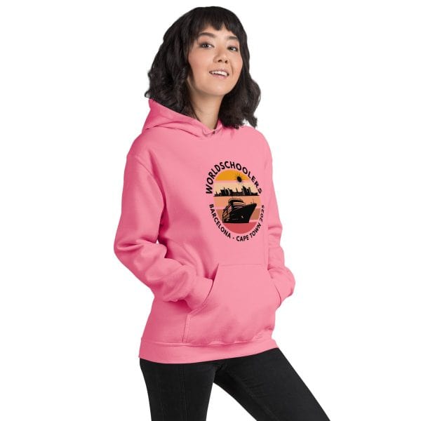 Barcelona - Cape Town 2025 | Black Font | Unisex Hoodie