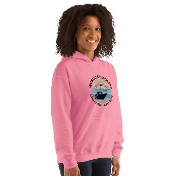 Singapore - Bali 2025 | Black Font | Unisex Hoodie