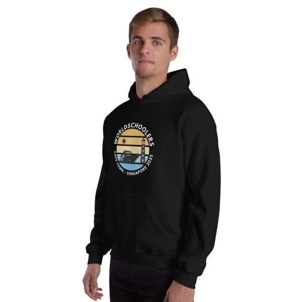 Cape Town - Singapore 2025 | White Font | Unisex Hoodie