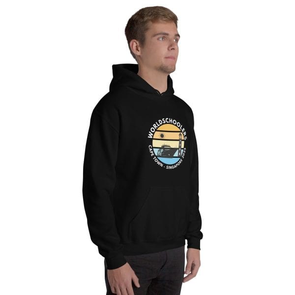 Cape Town - Singapore 2025 | White Font | Unisex Hoodie