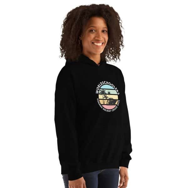 Panama Holiday Cruise 2025 | White Font | Unisex Hoodie