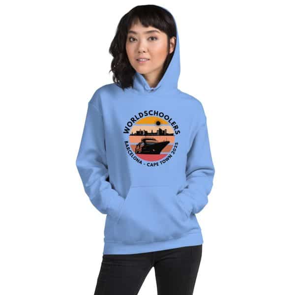 Barcelona - Cape Town 2025 | Black Font | Unisex Hoodie