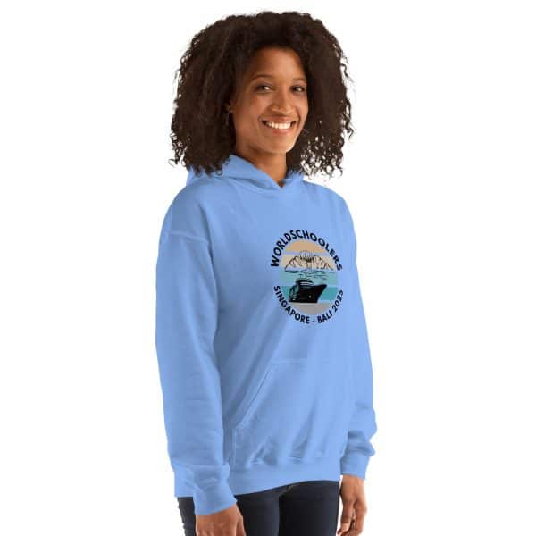 Singapore - Bali 2025 | Black Font | Unisex Hoodie