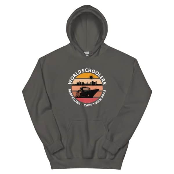 Barcelona - Cape Town 2025 | White Font | Unisex Hoodie
