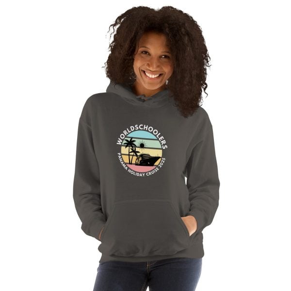 Panama Holiday Cruise 2025 | White Font | Unisex Hoodie