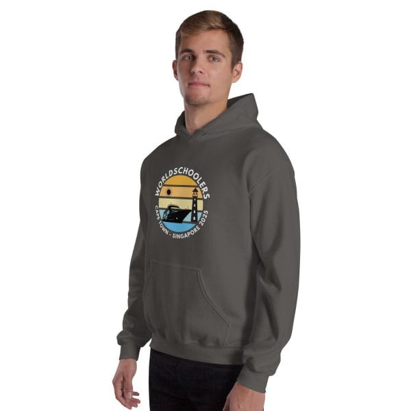 Cape Town - Singapore 2025 | White Font | Unisex Hoodie