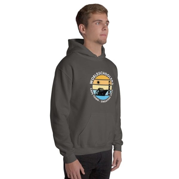 Cape Town - Singapore 2025 | White Font | Unisex Hoodie