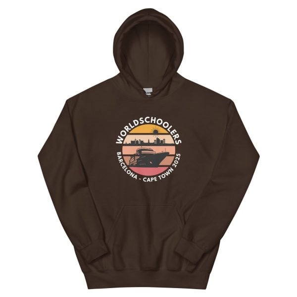 Barcelona - Cape Town 2025 | White Font | Unisex Hoodie