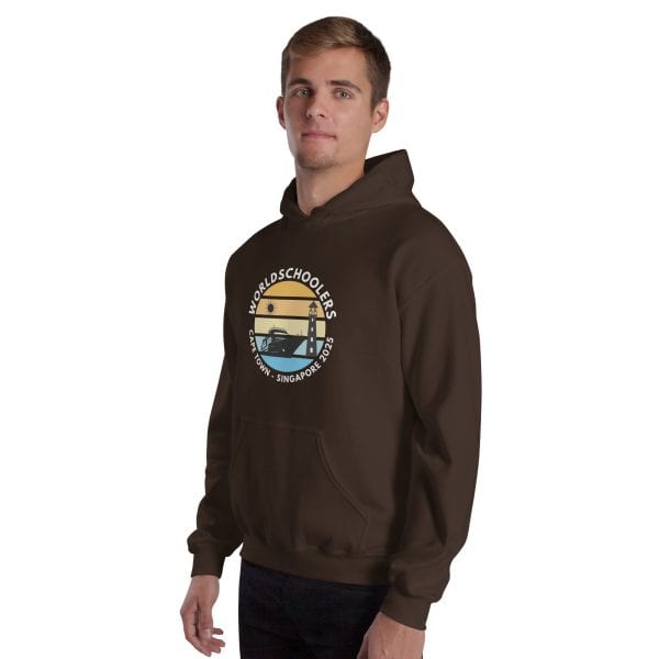 Cape Town - Singapore 2025 | White Font | Unisex Hoodie
