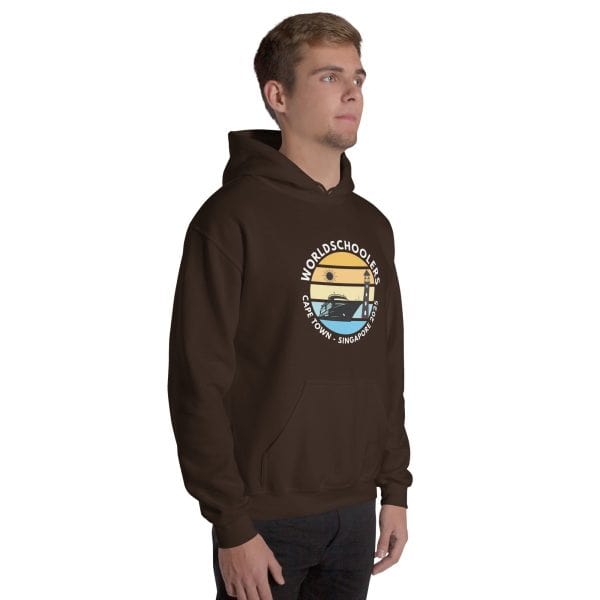 Cape Town - Singapore 2025 | White Font | Unisex Hoodie