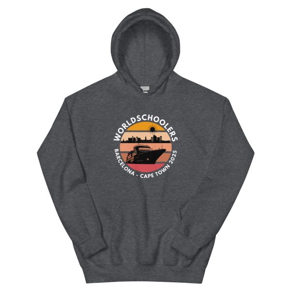 Barcelona - Cape Town 2025 | White Font | Unisex Hoodie
