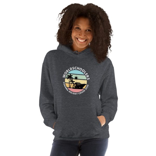 Panama Holiday Cruise 2025 | White Font | Unisex Hoodie