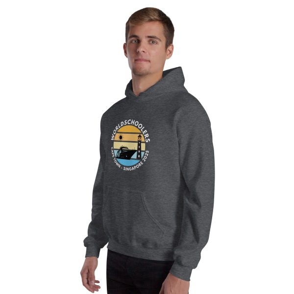 Cape Town - Singapore 2025 | White Font | Unisex Hoodie