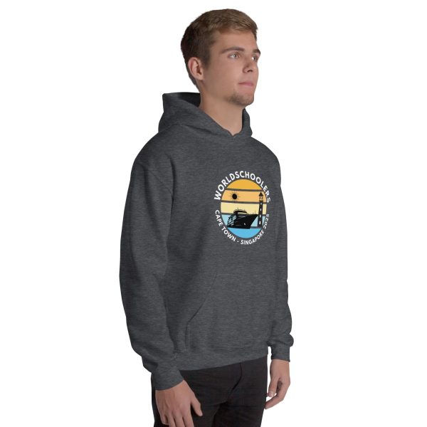 Cape Town - Singapore 2025 | White Font | Unisex Hoodie