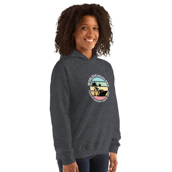 Panama Holiday Cruise 2025 | White Font | Unisex Hoodie