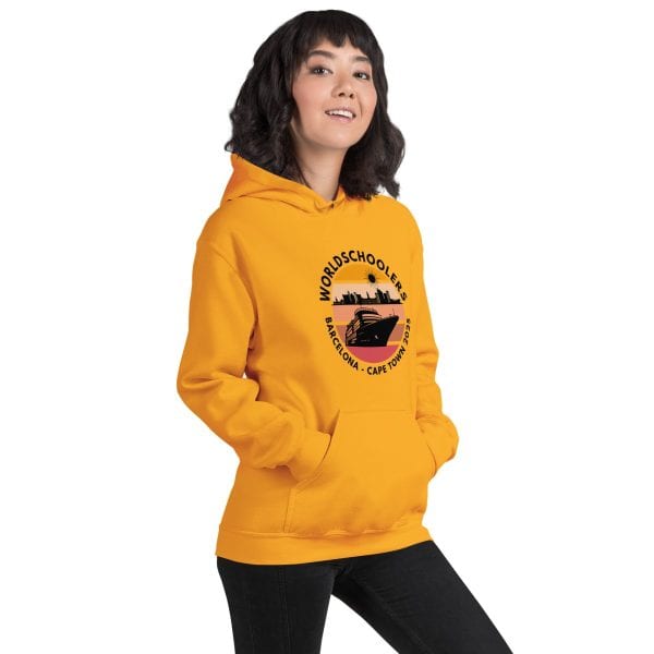 Barcelona - Cape Town 2025 | Black Font | Unisex Hoodie