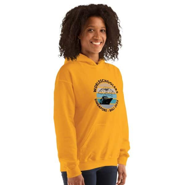 Singapore - Bali 2025 | Black Font | Unisex Hoodie