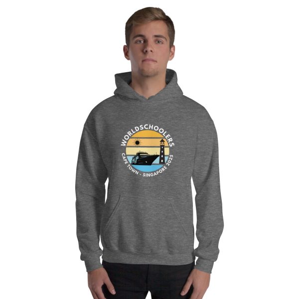 Cape Town - Singapore 2025 | White Font | Unisex Hoodie