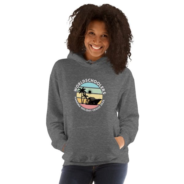 Panama Holiday Cruise 2025 | White Font | Unisex Hoodie