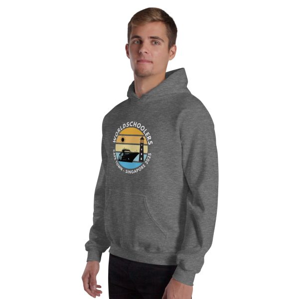 Cape Town - Singapore 2025 | White Font | Unisex Hoodie
