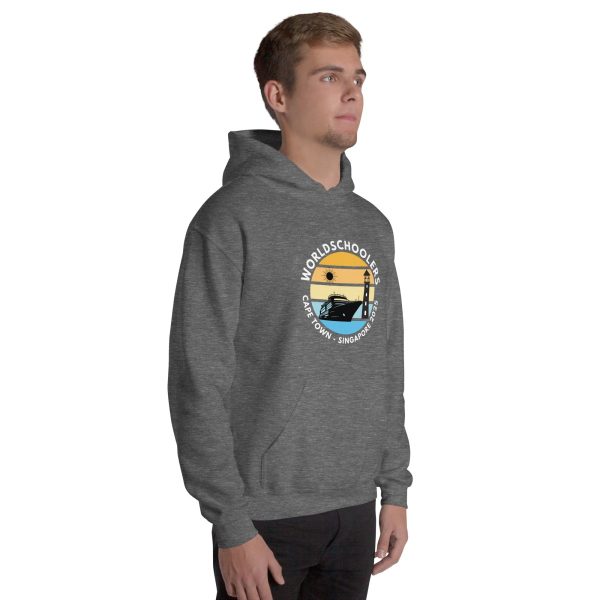 Cape Town - Singapore 2025 | White Font | Unisex Hoodie