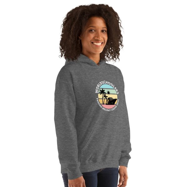 Panama Holiday Cruise 2025 | White Font | Unisex Hoodie