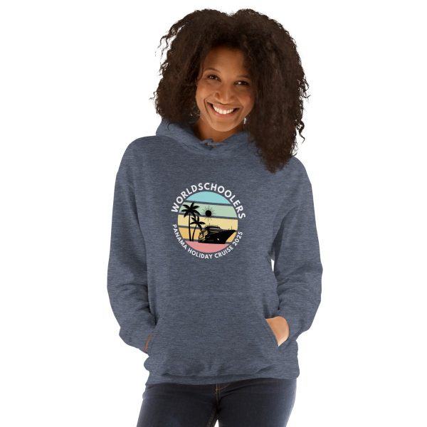 Panama Holiday Cruise 2025 | White Font | Unisex Hoodie