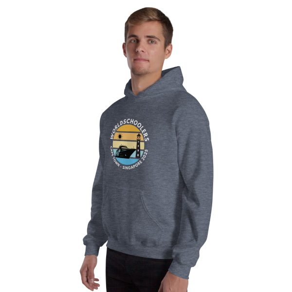 Cape Town - Singapore 2025 | White Font | Unisex Hoodie