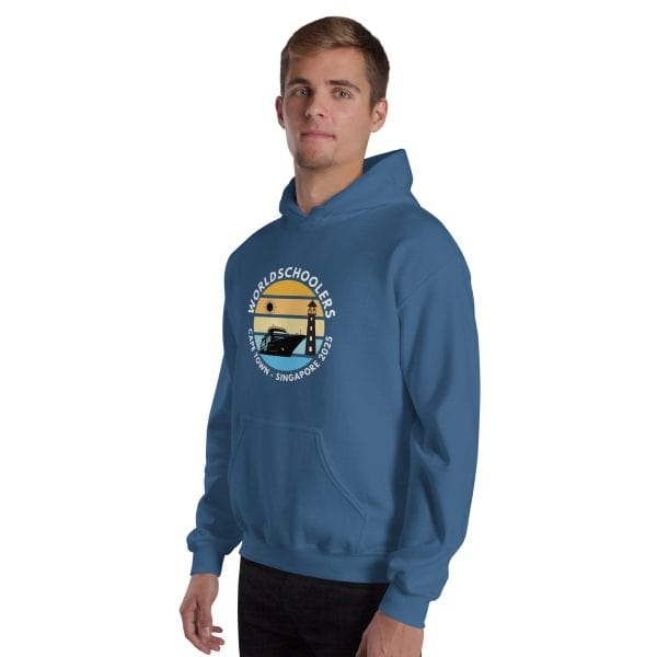 Cape Town - Singapore 2025 | White Font | Unisex Hoodie