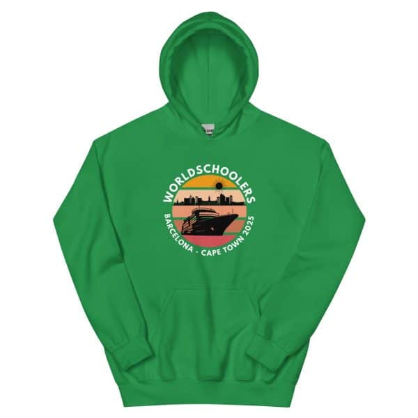 Barcelona - Cape Town 2025 | White Font | Unisex Hoodie