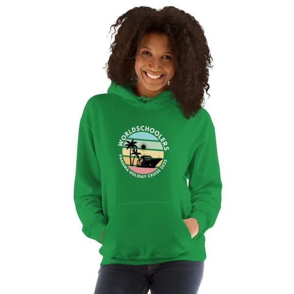 Panama Holiday Cruise 2025 | White Font | Unisex Hoodie