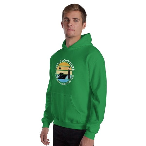 Cape Town - Singapore 2025 | White Font | Unisex Hoodie