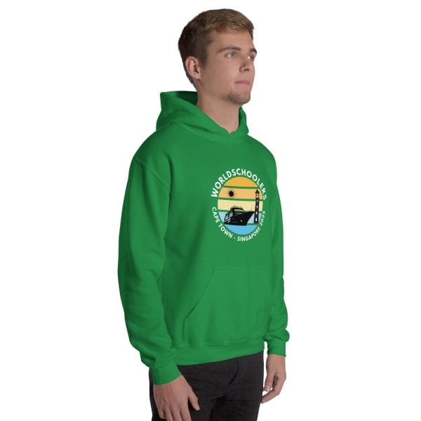 Cape Town - Singapore 2025 | White Font | Unisex Hoodie