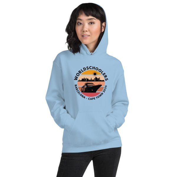 Barcelona - Cape Town 2025 | Black Font | Unisex Hoodie