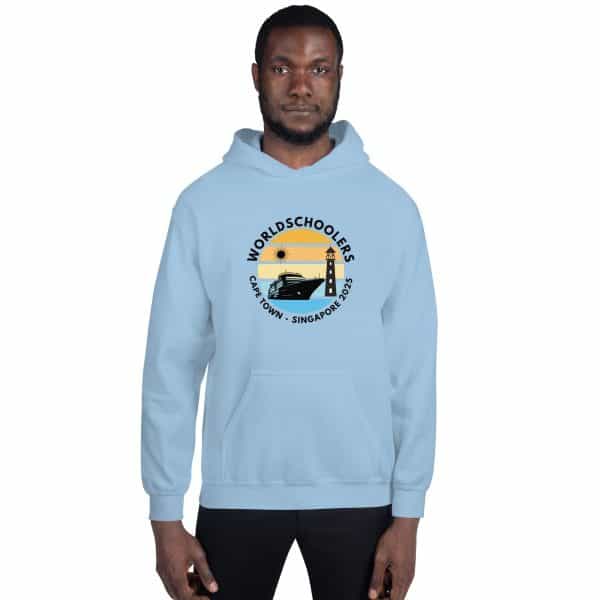 Cape Town - Singapore 2025 | Black Font | Unisex Hoodie
