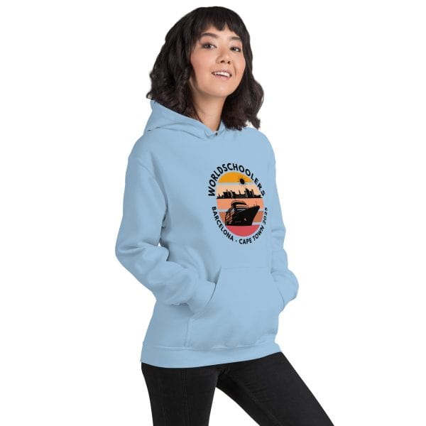 Barcelona - Cape Town 2025 | Black Font | Unisex Hoodie