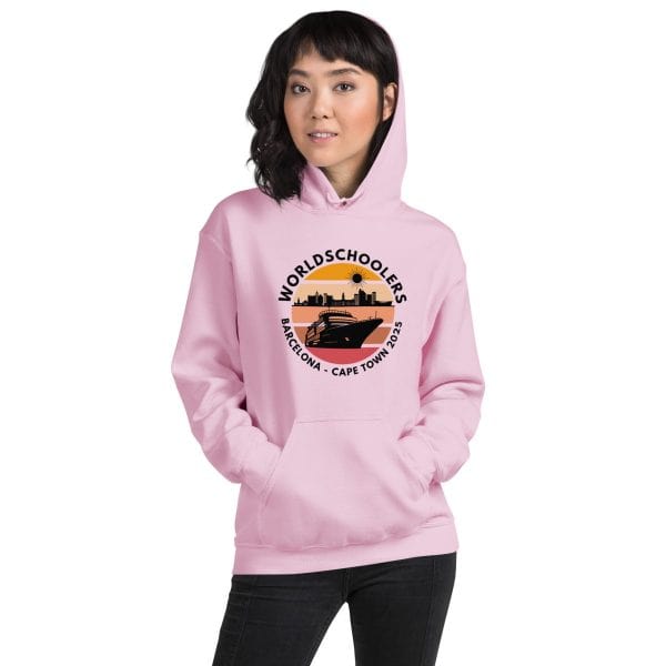 Barcelona - Cape Town 2025 | Black Font | Unisex Hoodie