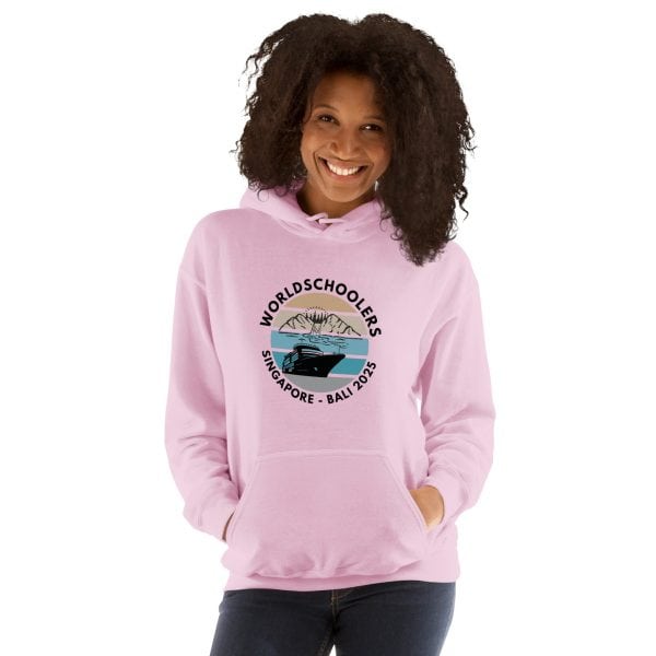 Singapore - Bali 2025 | Black Font | Unisex Hoodie