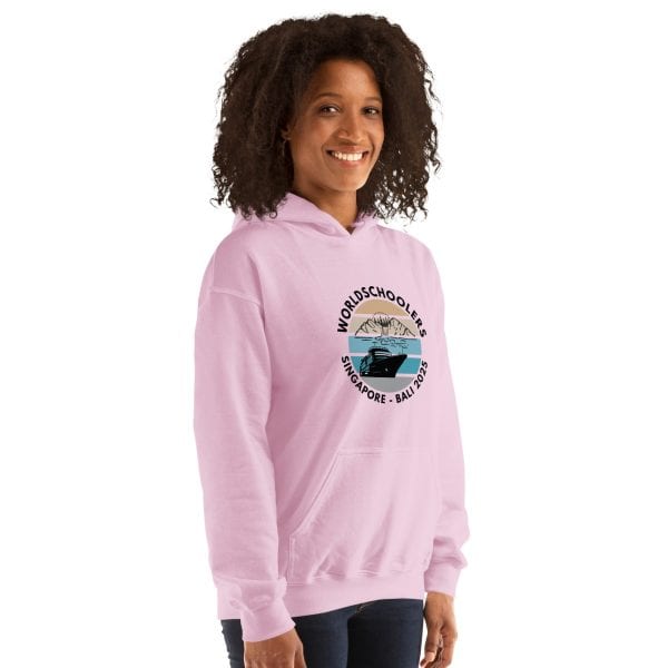 Singapore - Bali 2025 | Black Font | Unisex Hoodie