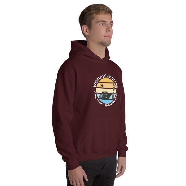 Cape Town - Singapore 2025 | White Font | Unisex Hoodie