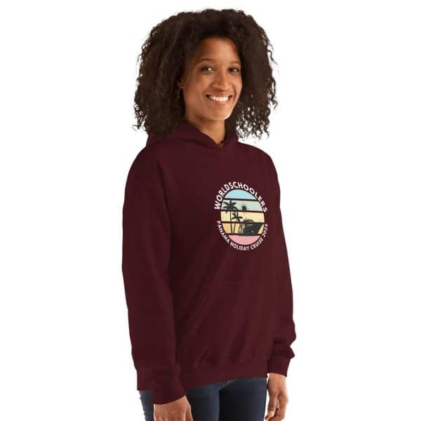 Panama Holiday Cruise 2025 | White Font | Unisex Hoodie