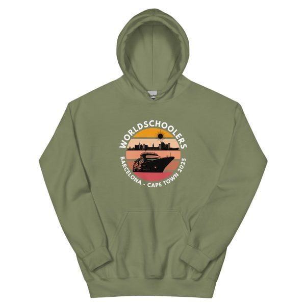 Barcelona - Cape Town 2025 | White Font | Unisex Hoodie