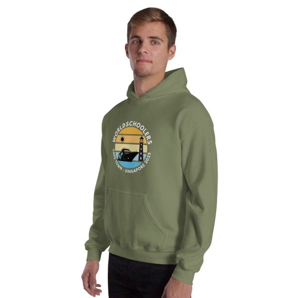 Cape Town - Singapore 2025 | White Font | Unisex Hoodie