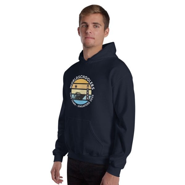 Cape Town - Singapore 2025 | White Font | Unisex Hoodie