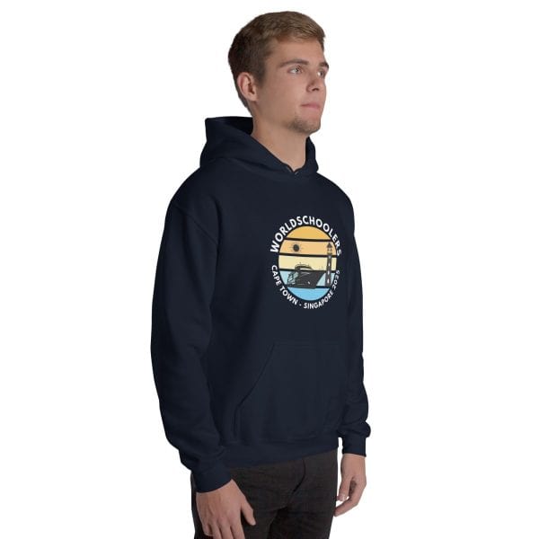 Cape Town - Singapore 2025 | White Font | Unisex Hoodie