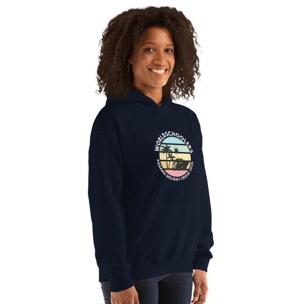 Panama Holiday Cruise 2025 | White Font | Unisex Hoodie