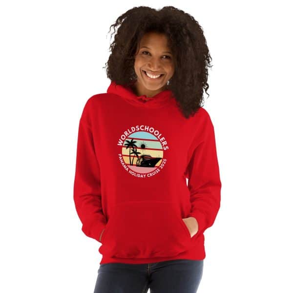 Panama Holiday Cruise 2025 | White Font | Unisex Hoodie