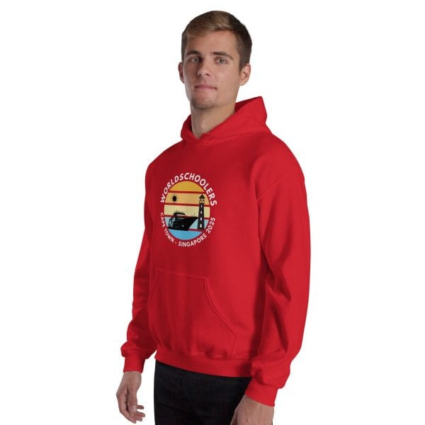 Cape Town - Singapore 2025 | White Font | Unisex Hoodie